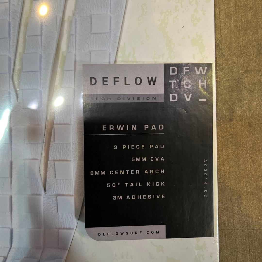 デフロー　DEFLOW ERWIN PAD デッキパッド定価8250円