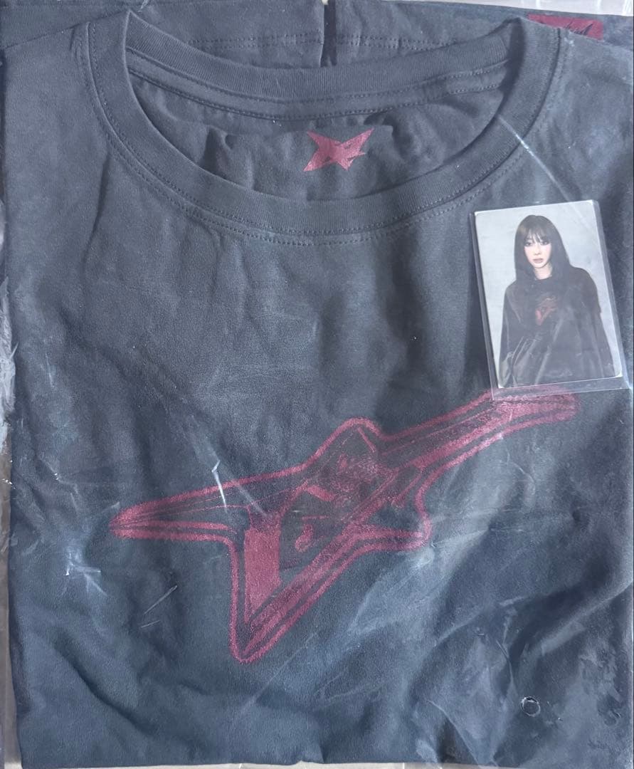 aespa rich man popup Tシャツ long