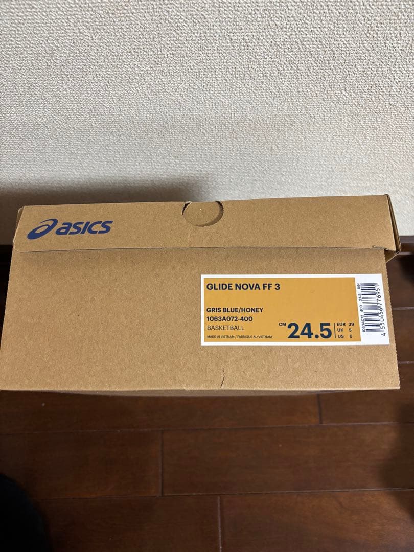 ASICS GLIDE NOVA FF 3 水色 24.5cm