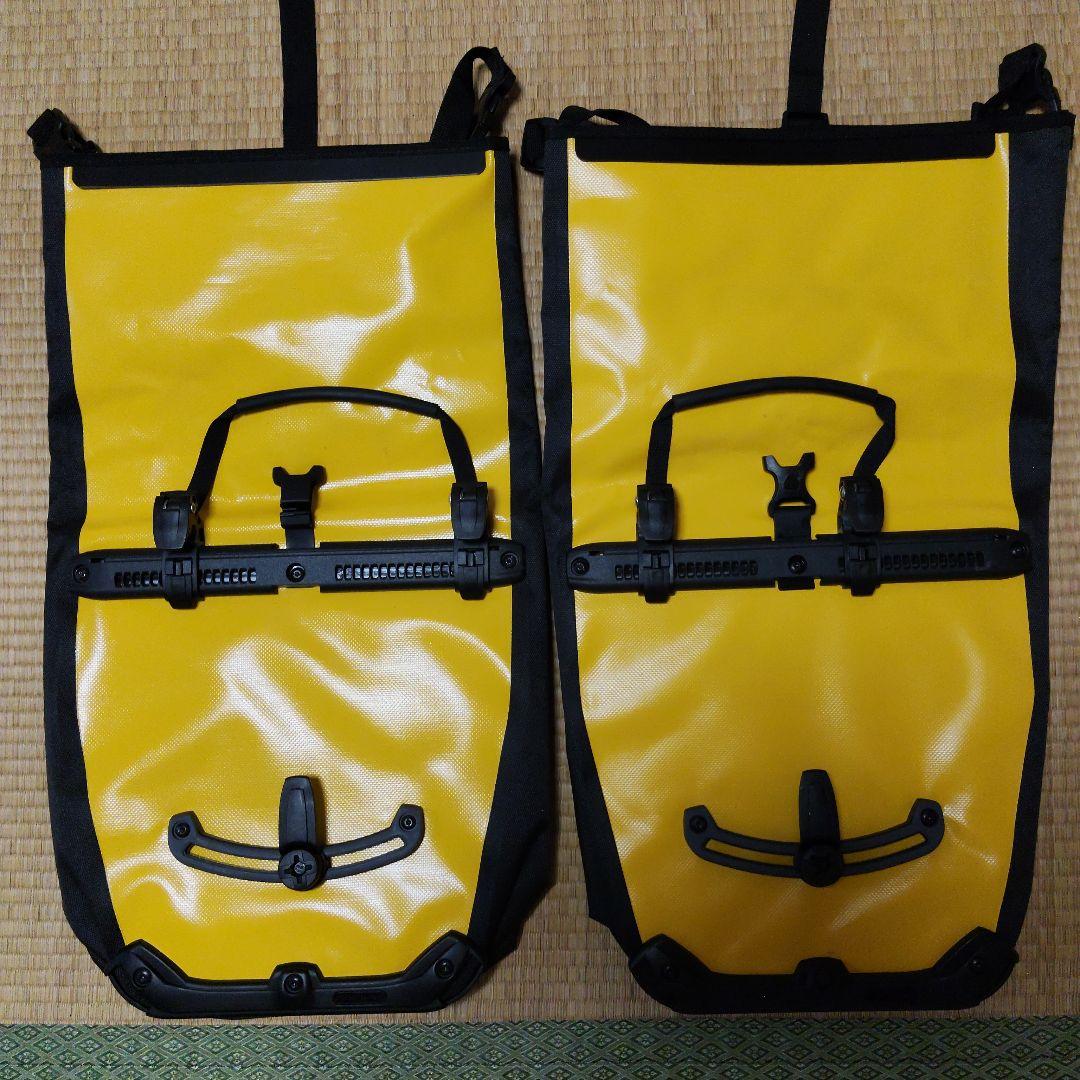 ORTLIEB 防水ダブルバッグ イエロー/ブラック