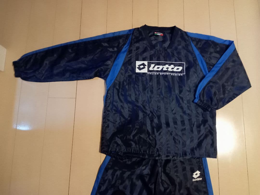30美品【lotto】ロット ジャージ サッカー　ピステ　上下 セットアップ