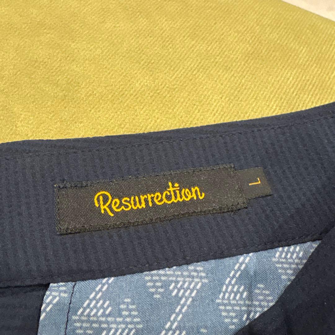 Resurrection ネイビー ハーフパンツ サイズL