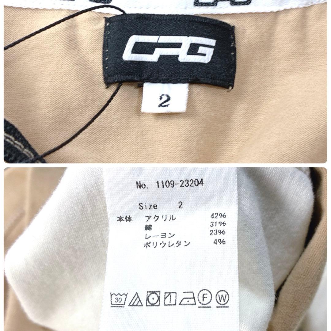 新品タグ CPG GOLF ハーフジップ長袖シャツ ハイネック モックネック M