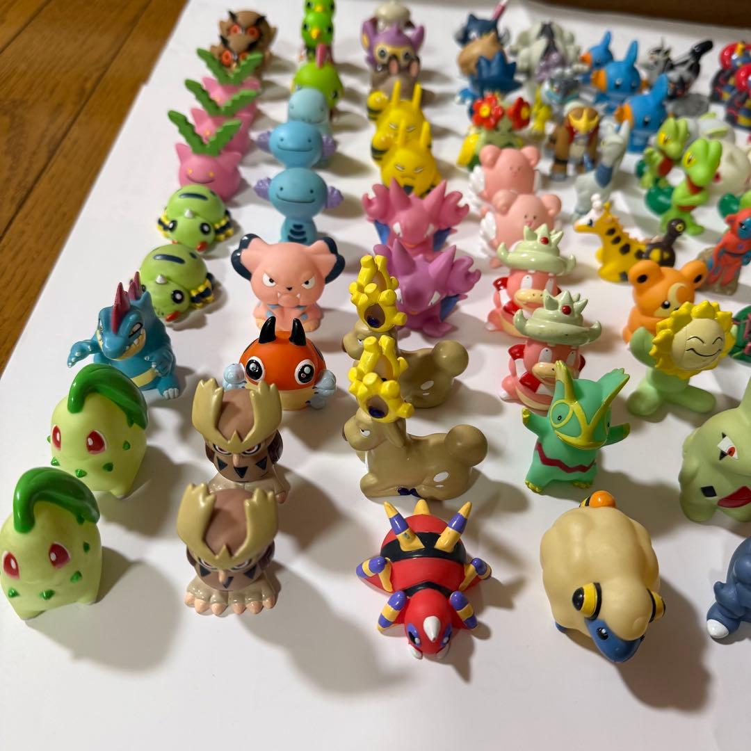 【希少品】【まとめ売り】ポケモン指人形　約99体セット　初期
