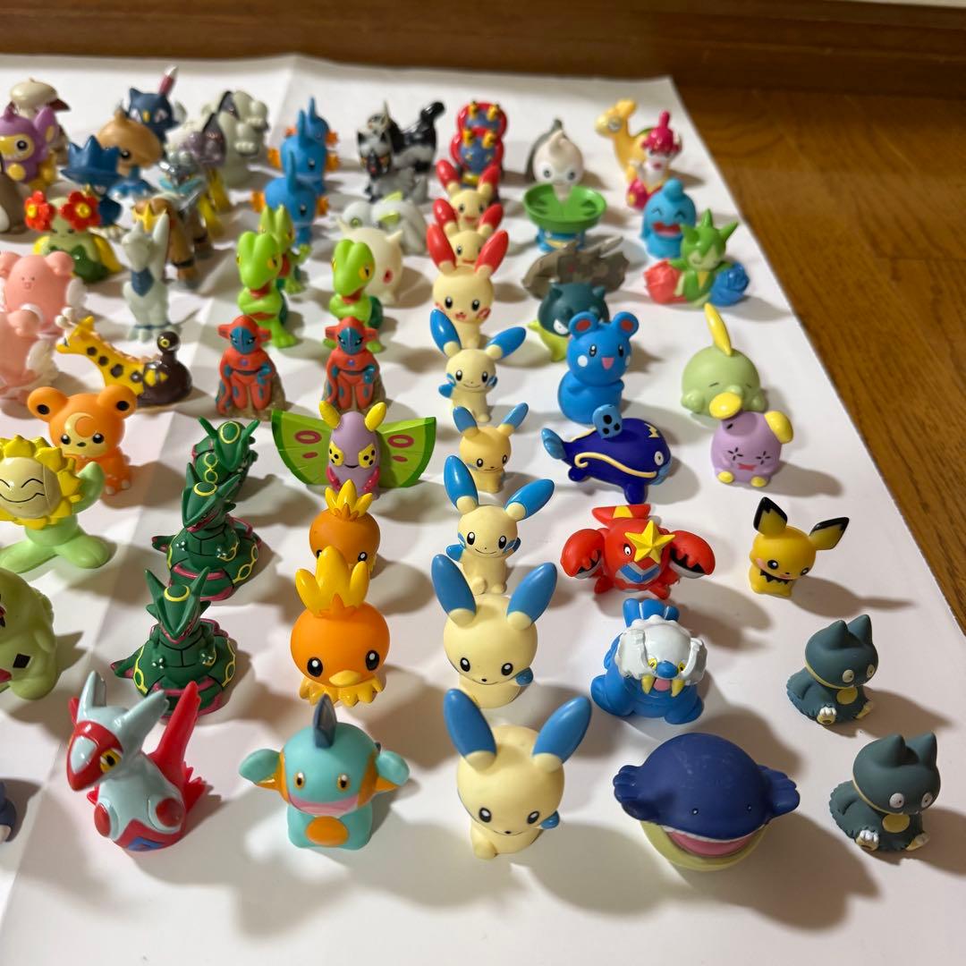 【希少品】【まとめ売り】ポケモン指人形　約99体セット　初期