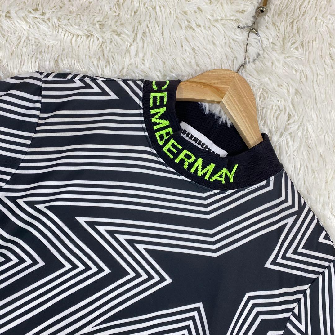 『DECEMBERMAY』(M) モックネックシャツ 半袖シャツ