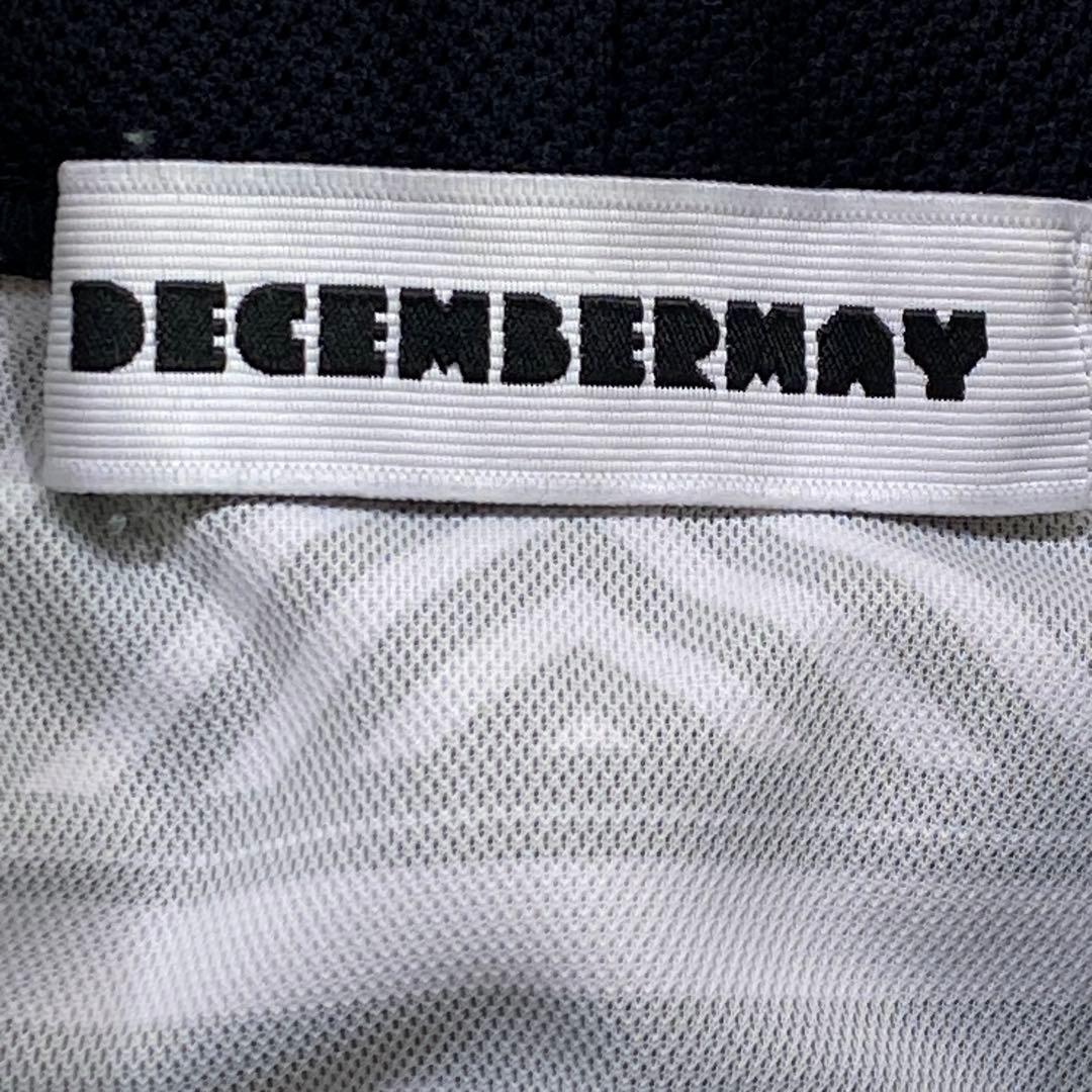 『DECEMBERMAY』(M) モックネックシャツ 半袖シャツ