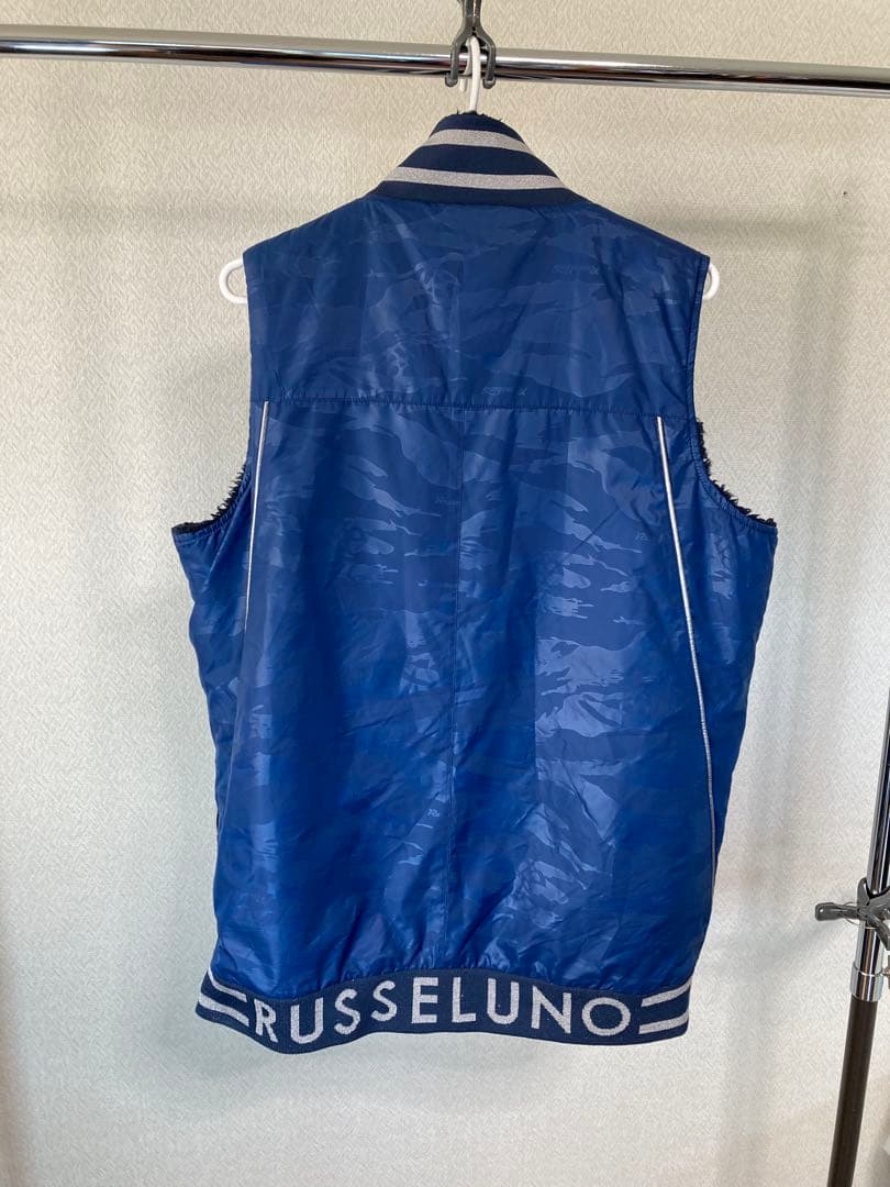 （美品）RUSSELUNO ラッセルノ　リバーシブルベスト　サイズL