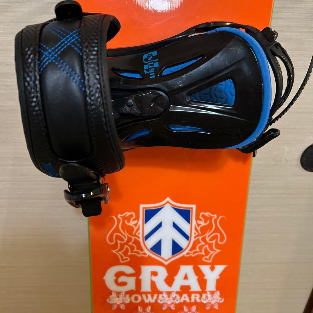 GRAY スノーボード、バインディングセット