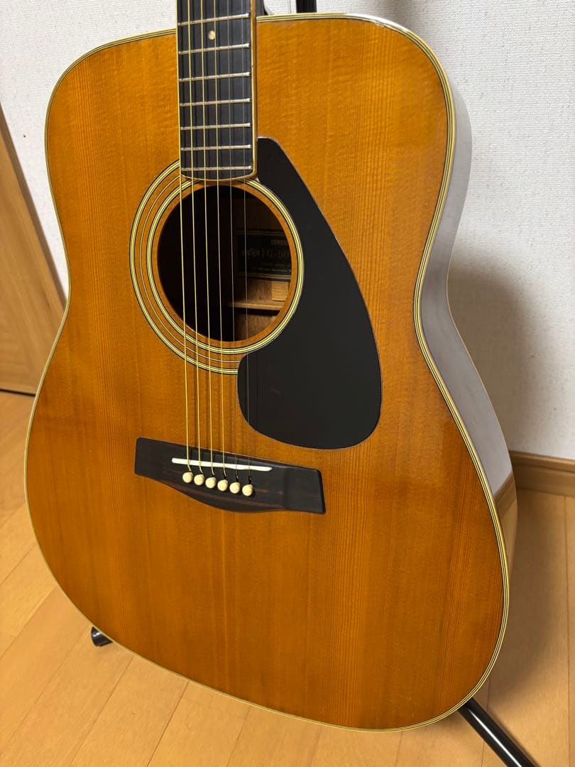 程度上❗️YAMAHA ヤマハFG500J 黒ラベル　ジャパンヴィンテージアコギ
