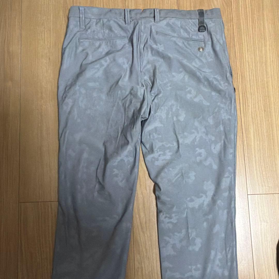 ばっさー　ブリーフィング　グレー 迷彩柄 ゴルフパンツ