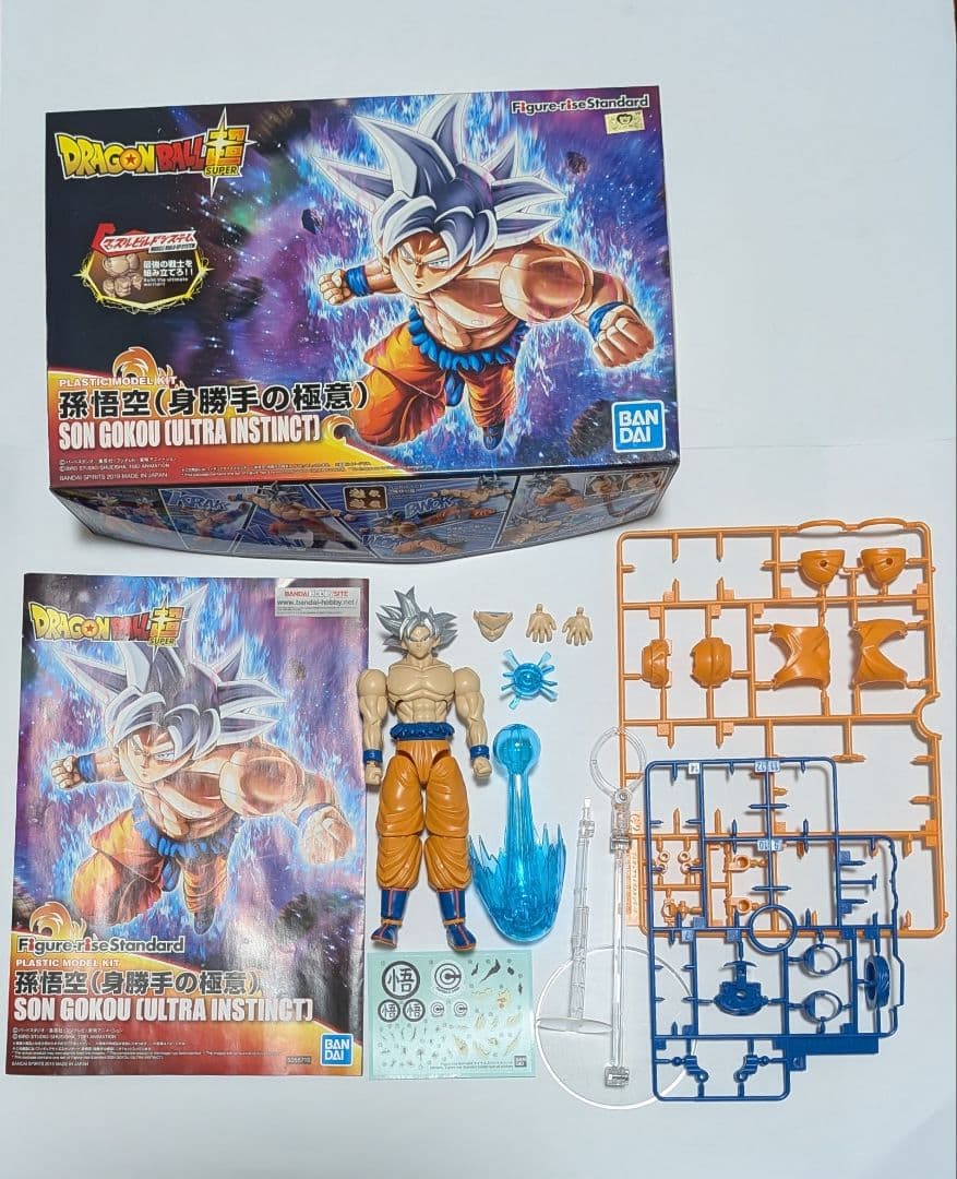 お値下げ!!　ドラゴンボール 4体セット　プラモデル　19cm大　パーツ　共箱付