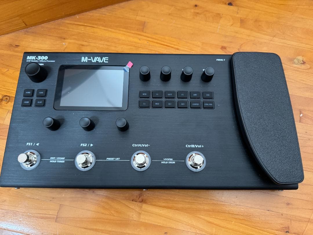 M-WAVE MK-300 ギターエフェクター(限定BLACK)