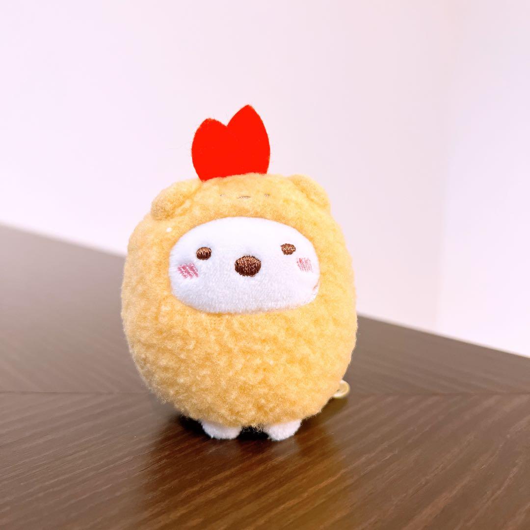 すみっコぐらし　えびふらいの日　すみっコぐらしぬいぐるみ　しろくま　てのり