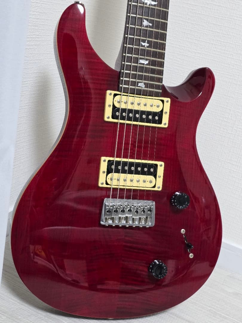 【最終価格】PRS SE SVN 7弦 Black Cherry 美品