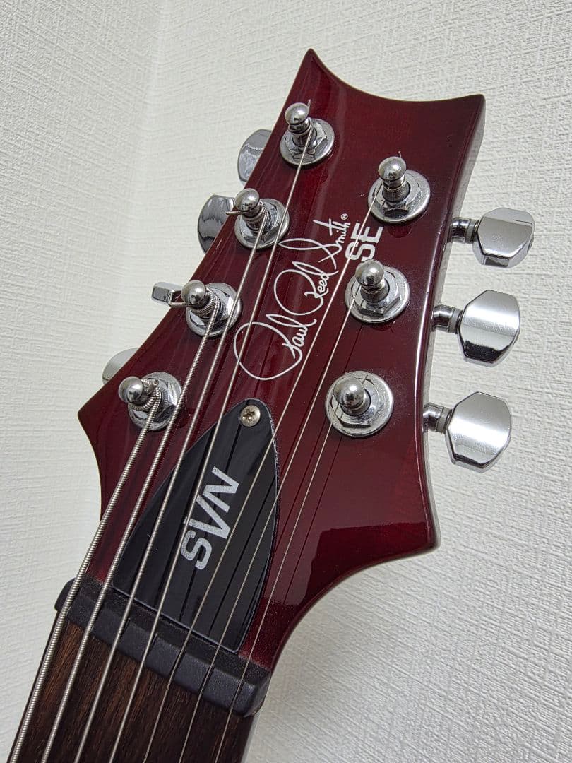 【最終価格】PRS SE SVN 7弦 Black Cherry 美品