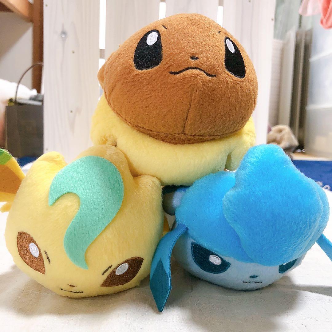 ポケモン　ブイズ　ころりん　フレンズ　ぬいぐるみ　寝そべり　ゲーセン