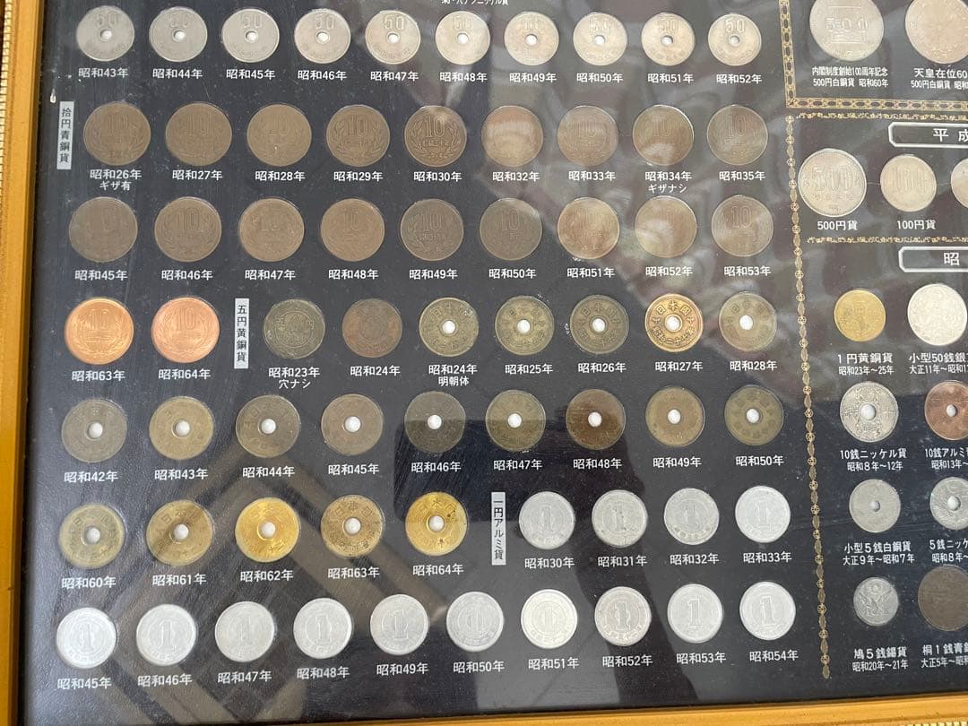 昭和貨幣一覧　セット