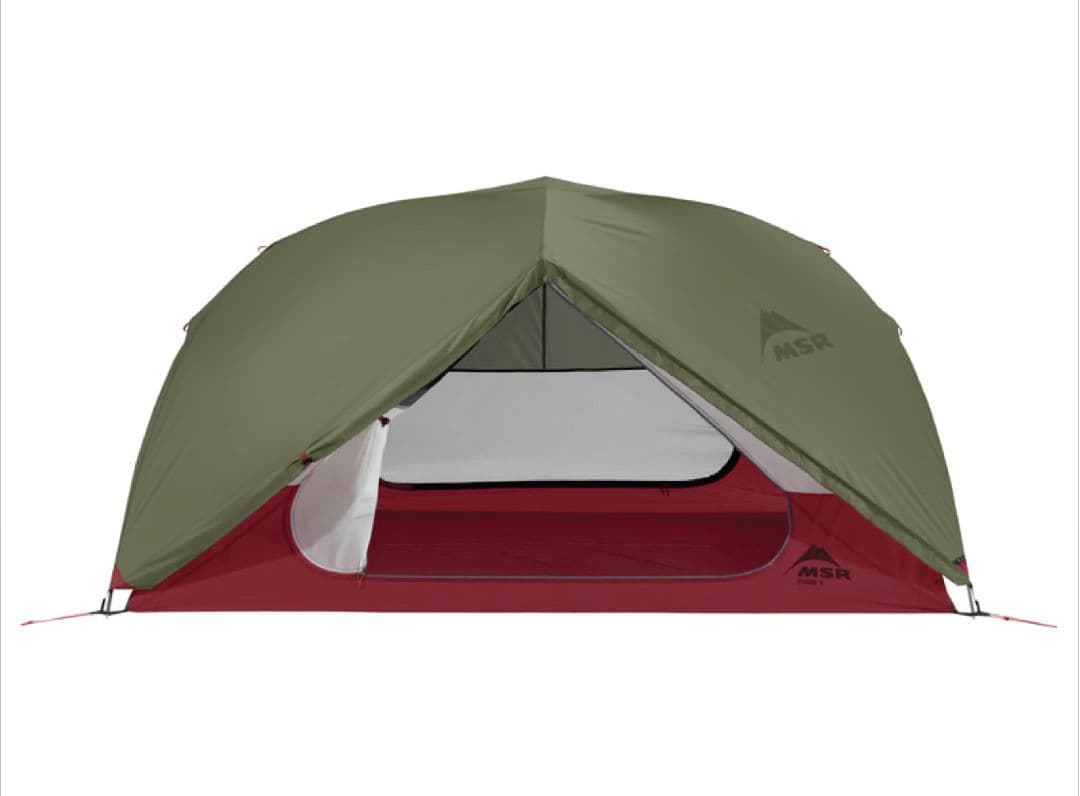 希少品 美品 MSR ELIXIR 2 エリクサー2 フットプリント付き
