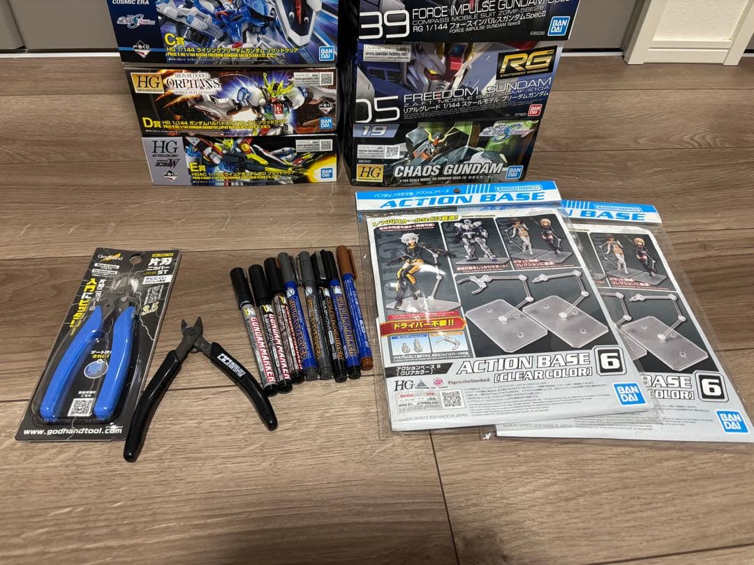 RG、HGガンプラキットセット