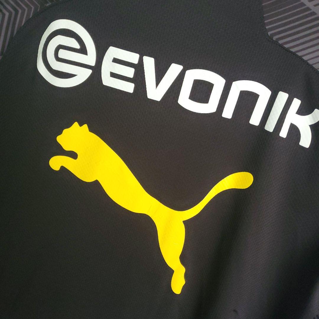 プーマ BVB ボルシア ドルトムント 長袖 トレーニングウェア シャツ 黒
