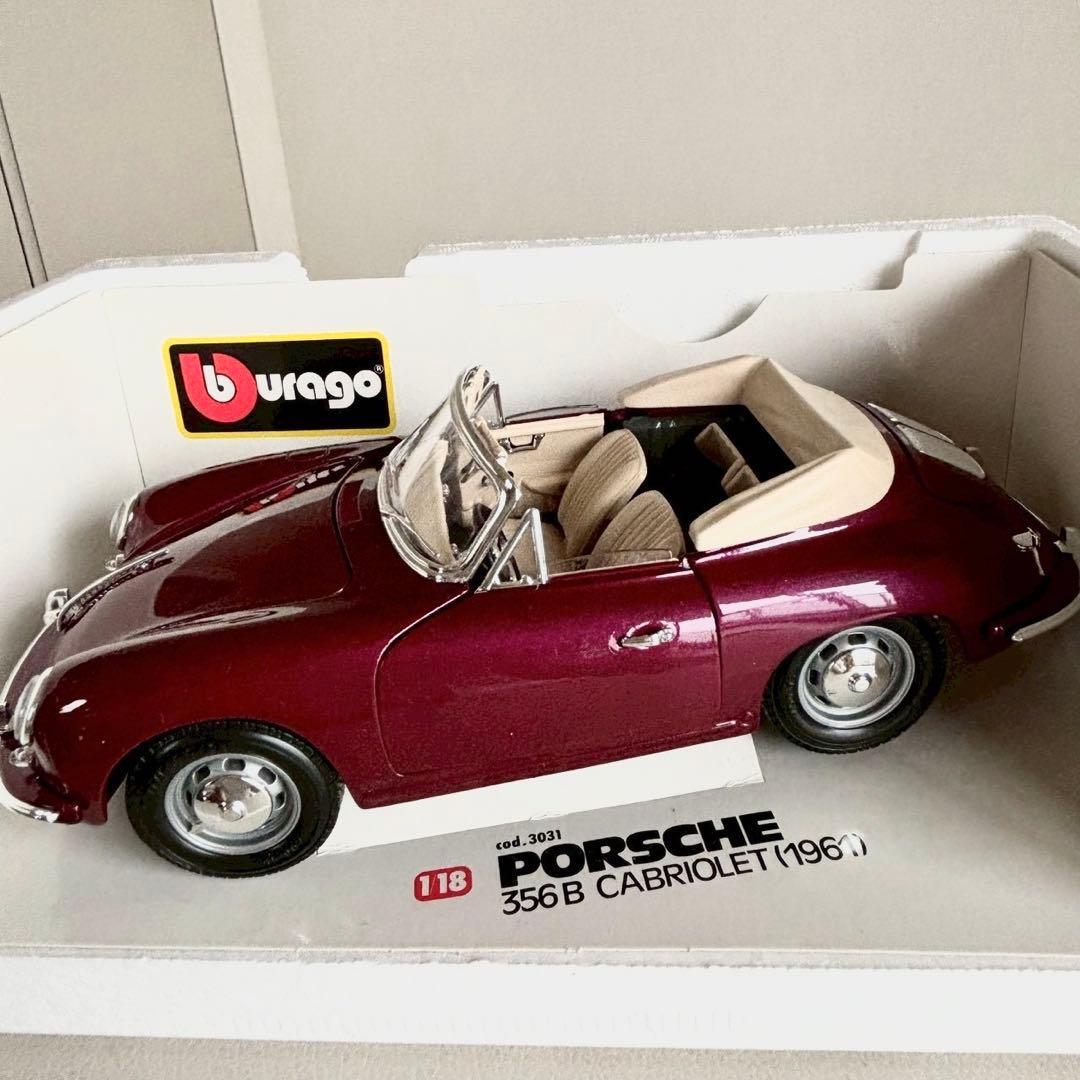 Bburago ブラーゴ PORSCHE 356B CABRIOLET 1961