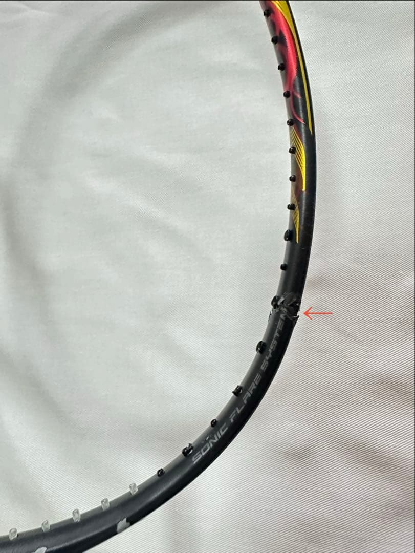 【※ジャンク品】バドミントンラケットAX99プロ&NF800 2本セット