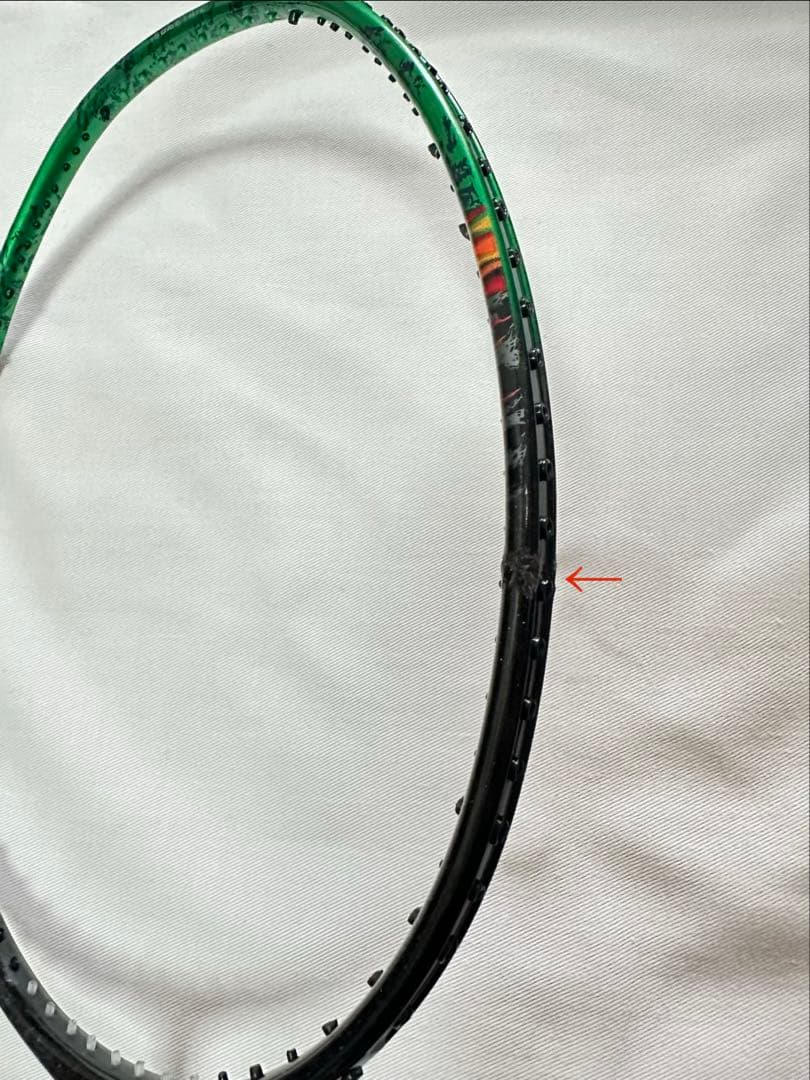 【※ジャンク品】バドミントンラケットAX99プロ&NF800 2本セット