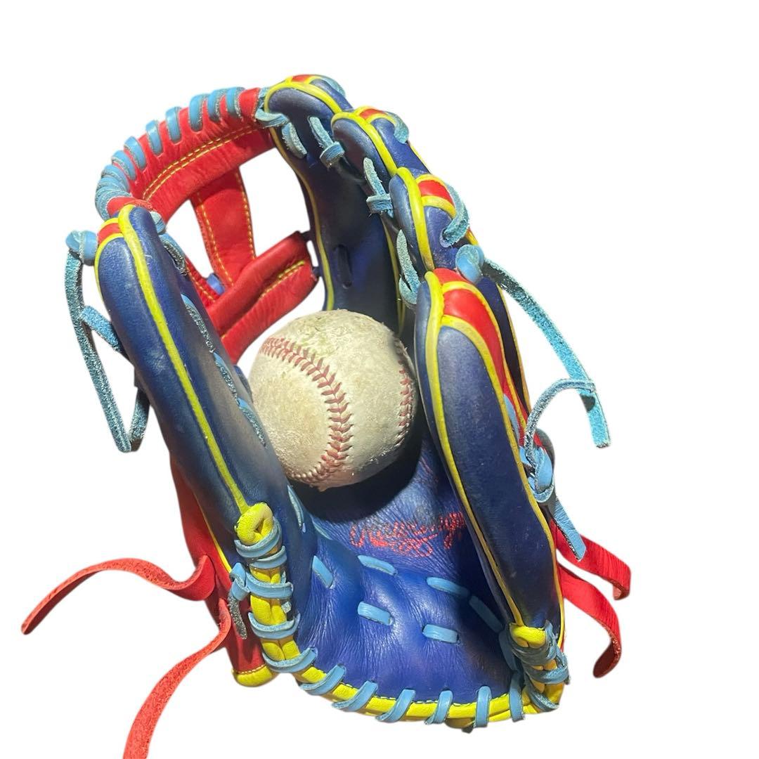 【配色奇抜】　Rawlings グローブ　MLB