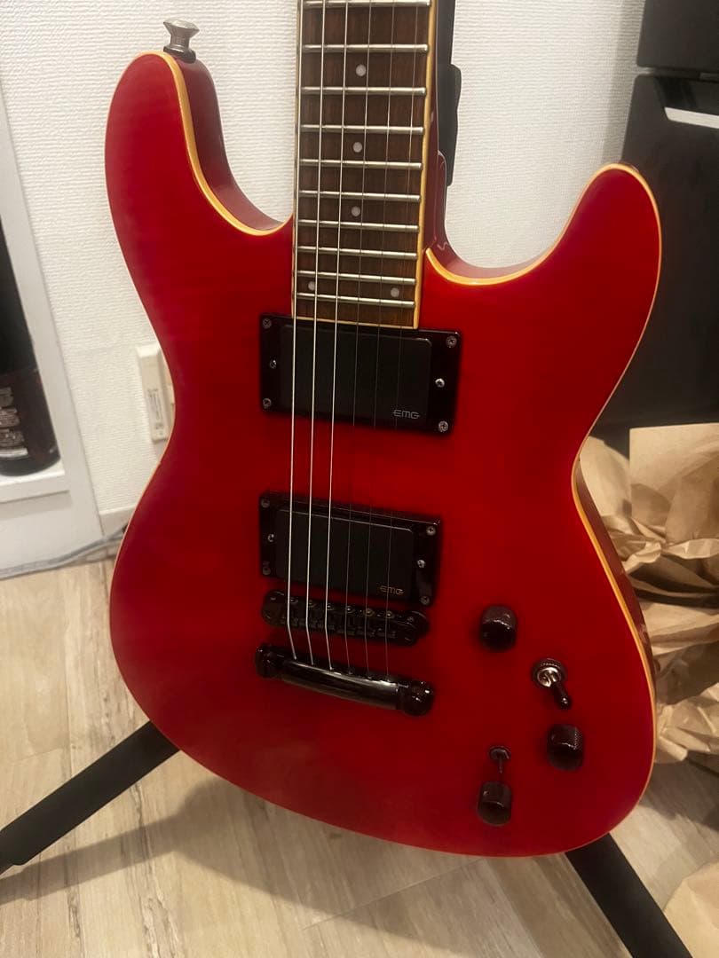 FERNANDES エレキギター レッド