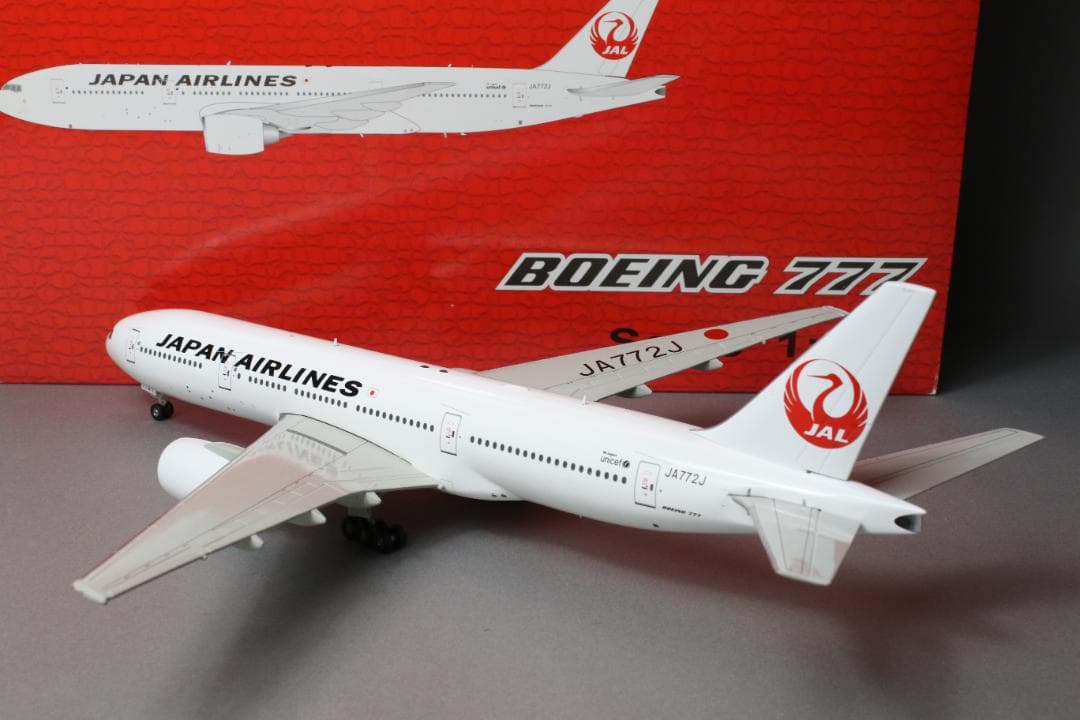 航空機・ヘリコプター JC Wings 1/200 JAL B777-200 JA772J