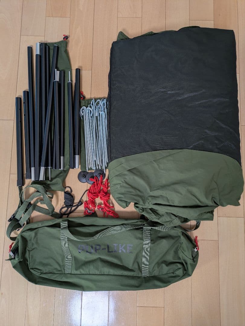 DOD PUP-LIKE TENT 2 パップフーテント カーキ