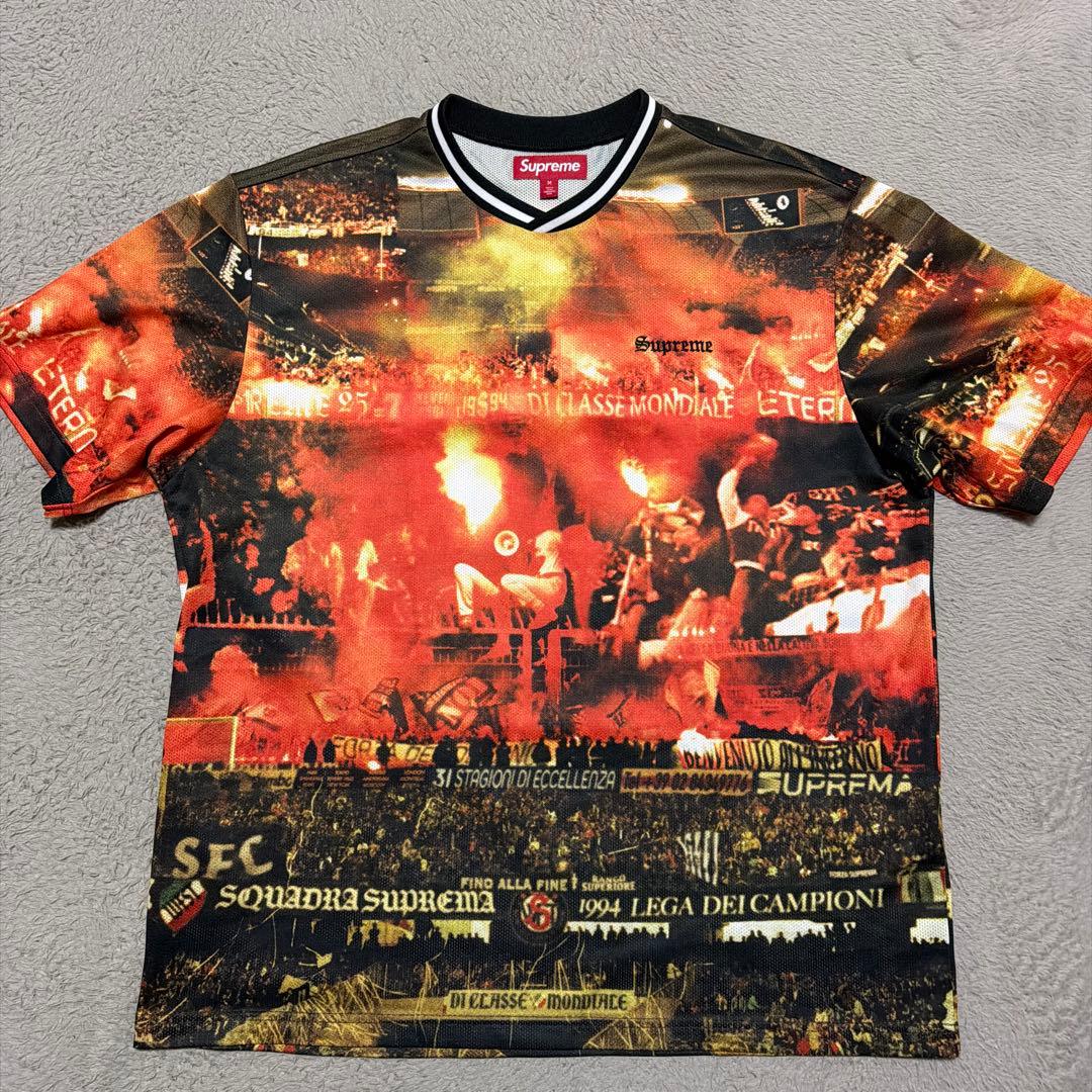 ウェア 25ss Supreme Vinci Per Noi Soccer Jersey