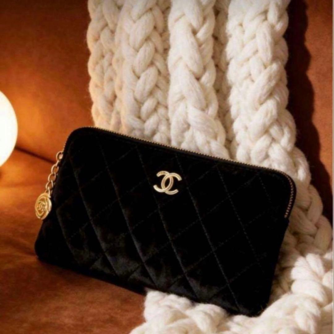 CHANELシャネル　メイクアップポーチ　ノベルティ