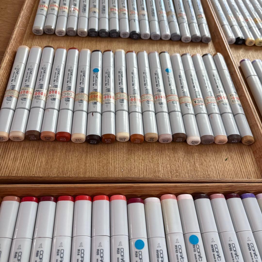 中古　copic コピック　スケッチ　コピックチャオ　101本まとめ売り