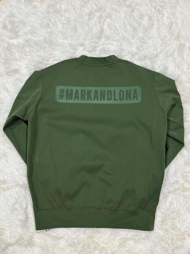 【MARK & LONA 】カーキ メンズ撥水サイドジップ