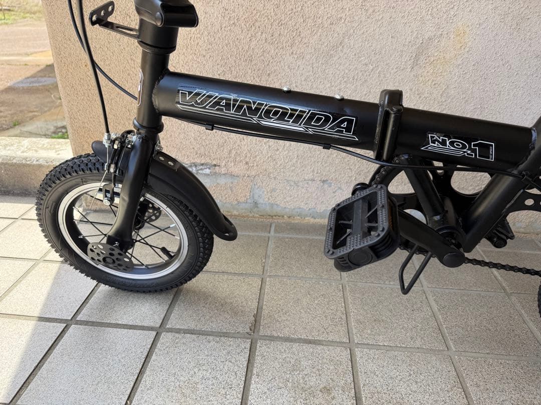 折りたたみ自転車 ブラック