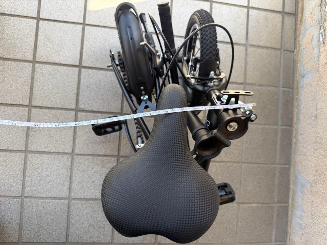 折りたたみ自転車 ブラック
