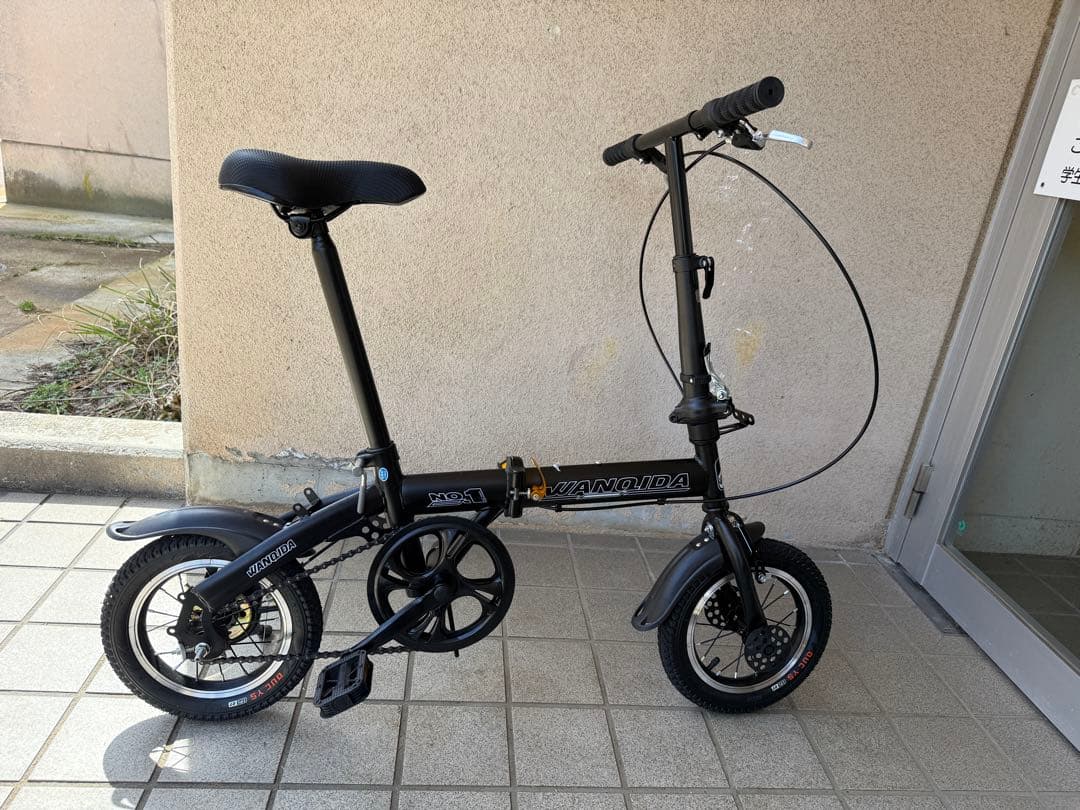 折りたたみ自転車 ブラック