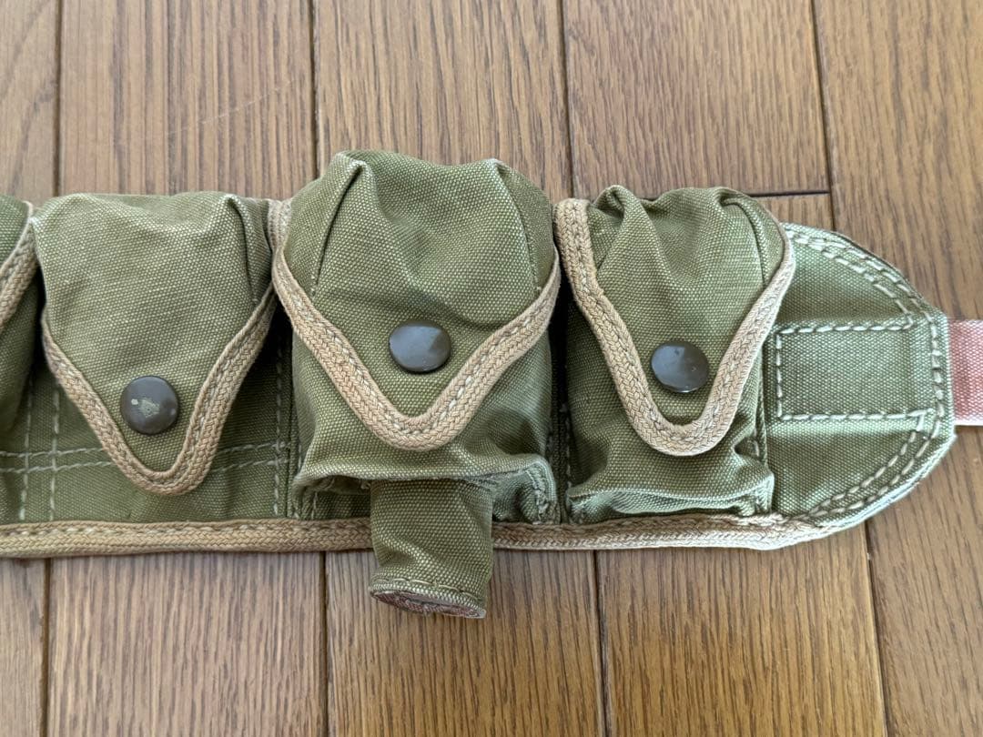 日本陸軍　騎兵用弾帯　完全品　状態良好　昭和十四年製　実物