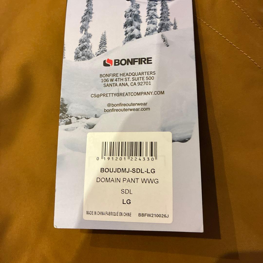 未使用 ボンファイア スノーボード ウェア パンツ DOMAIN PANT L