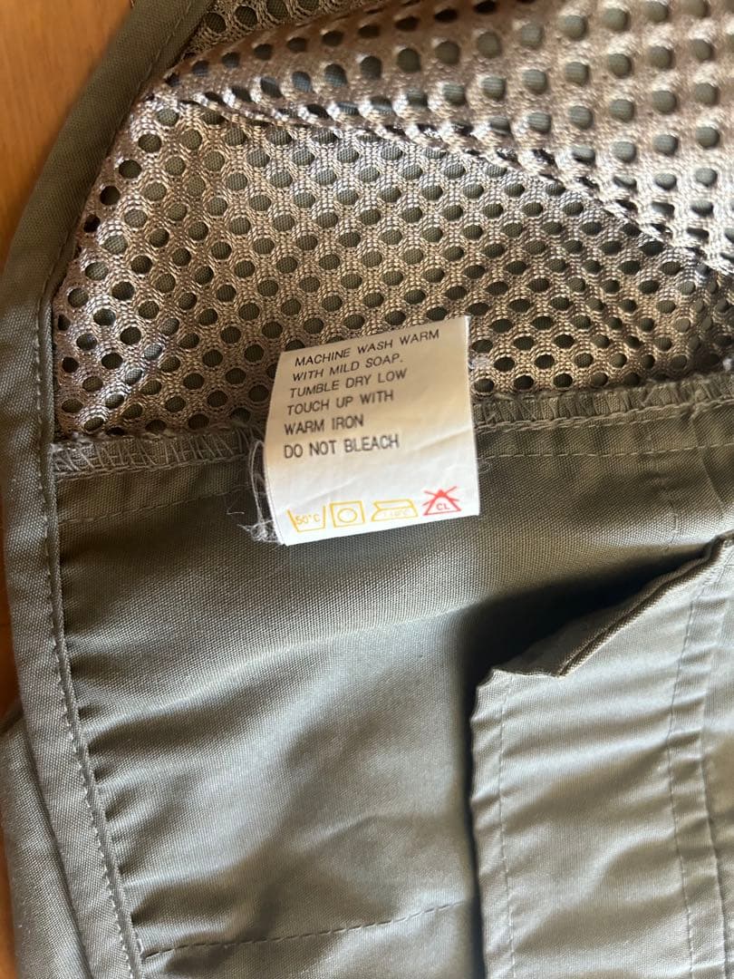 Columbia フィッシングベスト レインコート付 Mサイズ