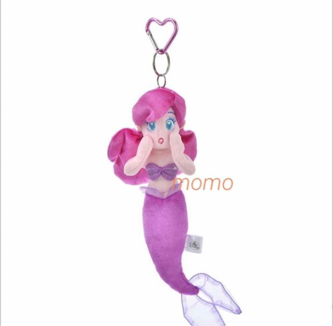 【新品タグ付き】⭐️アリエル⭐️ぬいぐるみキーホルダー⭐️ときめきマーメイド❤お顔厳選