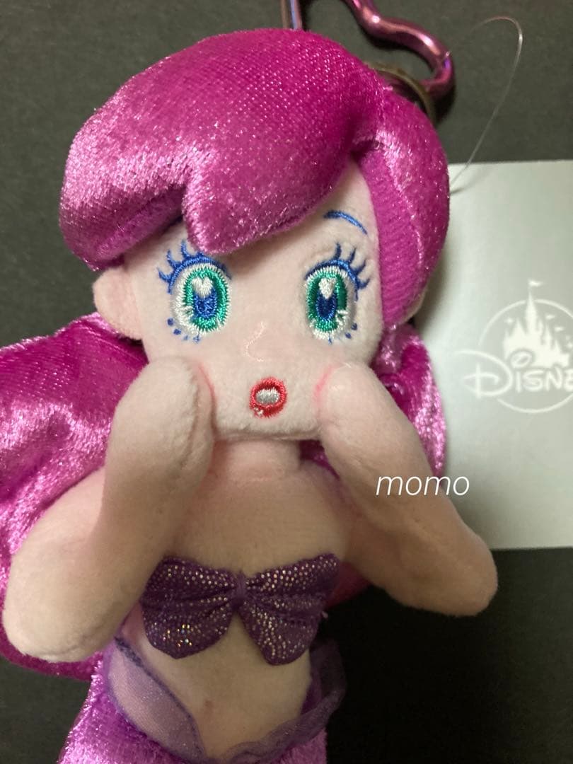【新品タグ付き】⭐️アリエル⭐️ぬいぐるみキーホルダー⭐️ときめきマーメイド❤お顔厳選