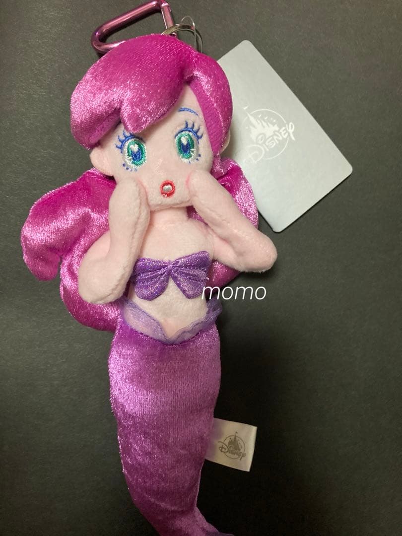 【新品タグ付き】⭐️アリエル⭐️ぬいぐるみキーホルダー⭐️ときめきマーメイド❤お顔厳選