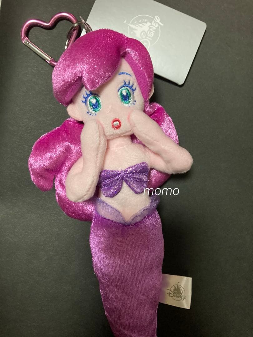 【新品タグ付き】⭐️アリエル⭐️ぬいぐるみキーホルダー⭐️ときめきマーメイド❤お顔厳選