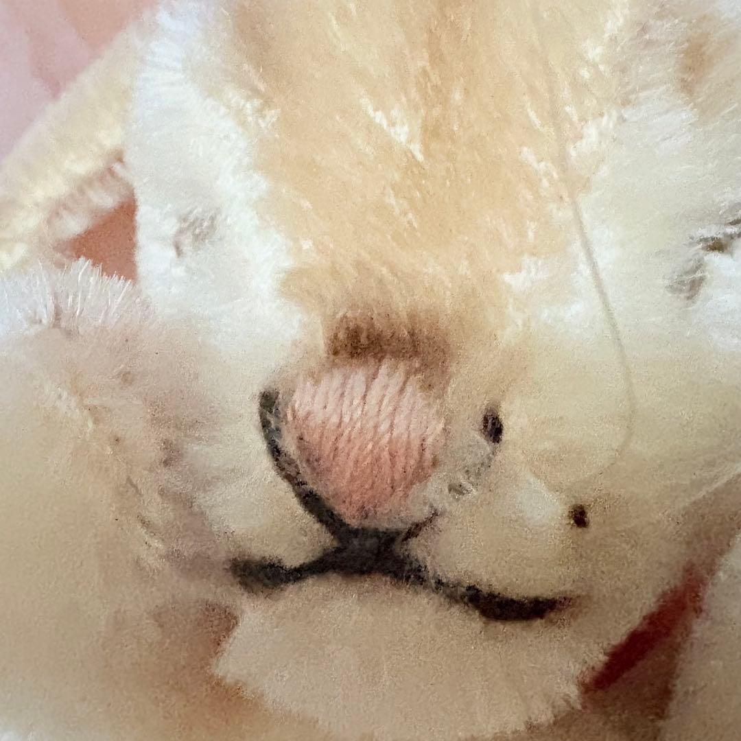 ヴィンテージ 眠りうさぎ ぬいぐるみ 約20cm
