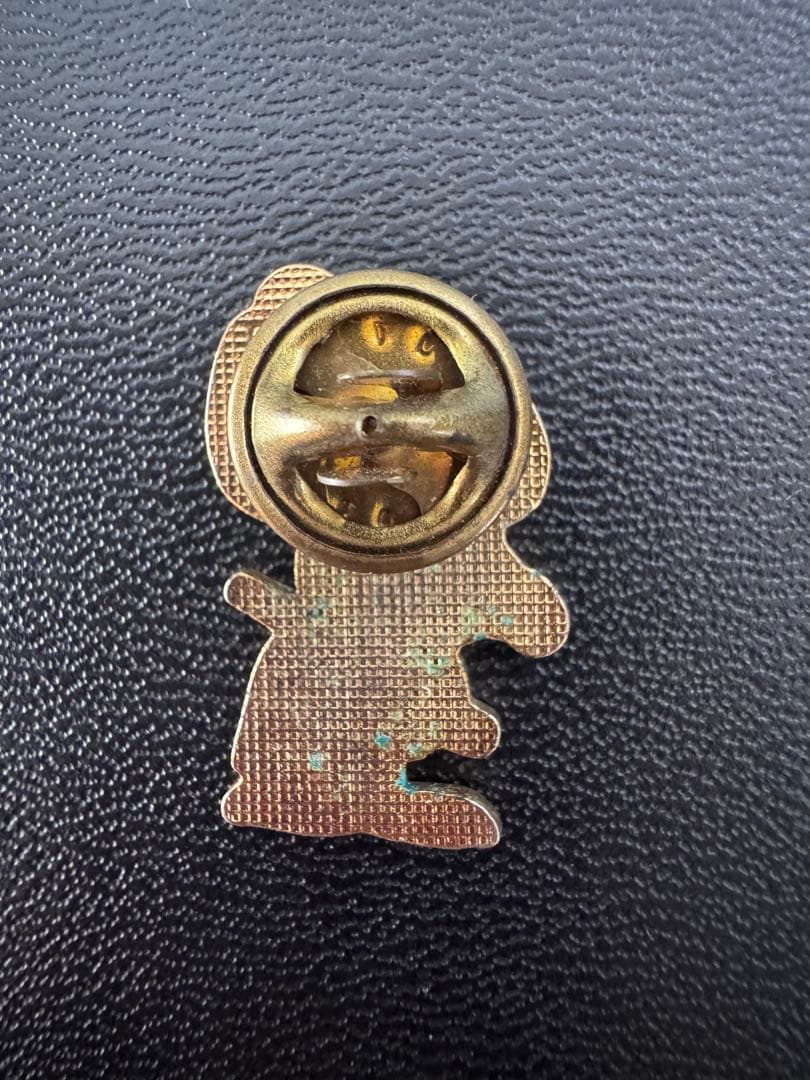 VINTAGE スヌーピー ピンズピンバッジ ペンダントトップチャーム2個セット