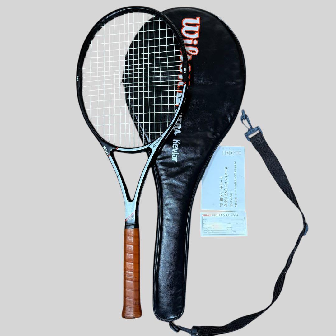 【希少】Wilson ULTRA Kevlar テニスラケット ケース 保証書付