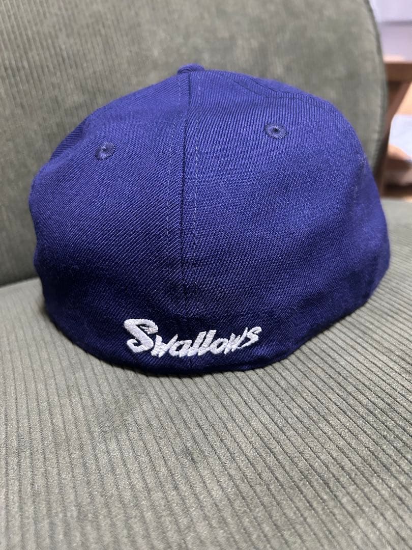 ヤクルトスワローズ　New Era 59FIFTY ネイビー キャップ　燕
